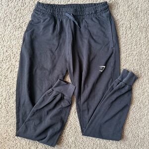 GYMSHARK Women’s Black Joggers - size small